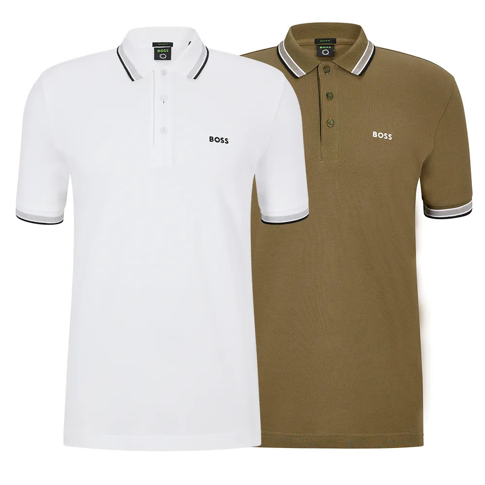 [KAUFEN SIE 1 ERHALTEN SIE 2] Kit 2 H. Boss Poloshirts